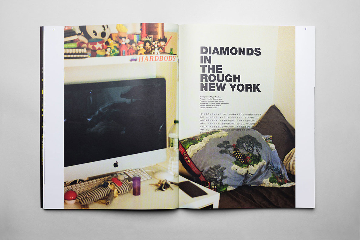 HIDDEN MAGAZINE ISSUE #46 | Art Direction | DIAMONDS IN THE ROUGH NEW YORK image