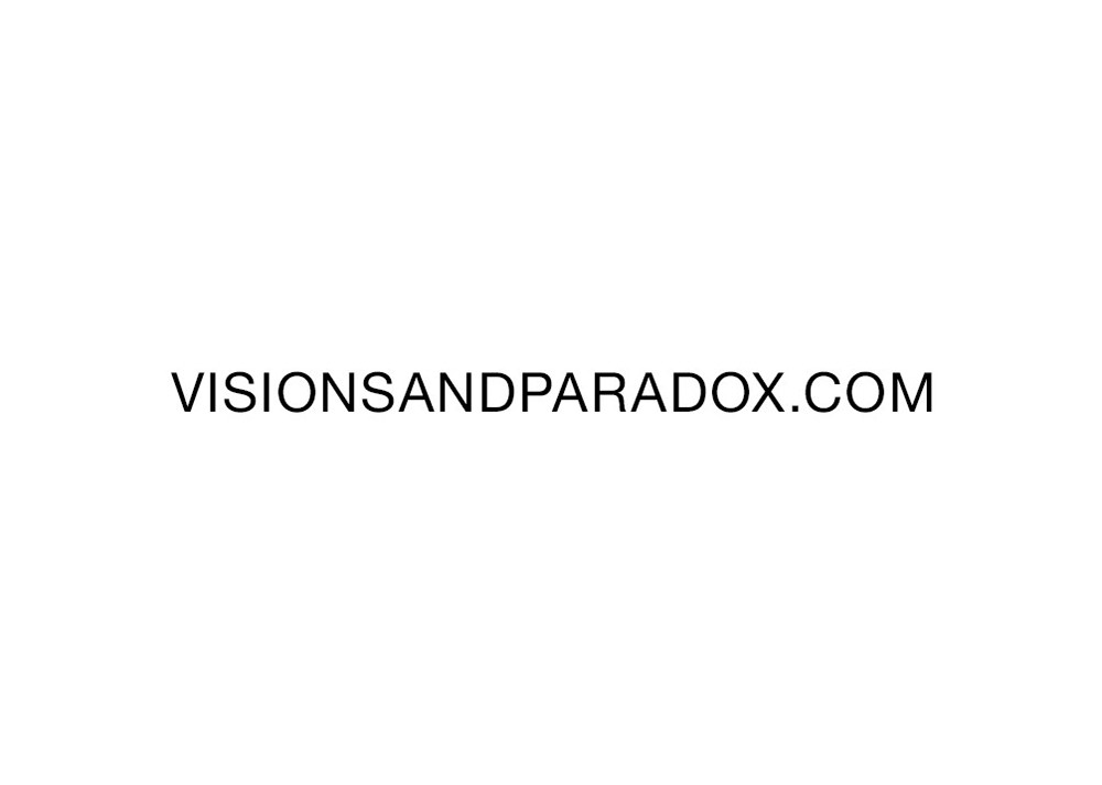 VISIONS AND PARADOX | Website Design image